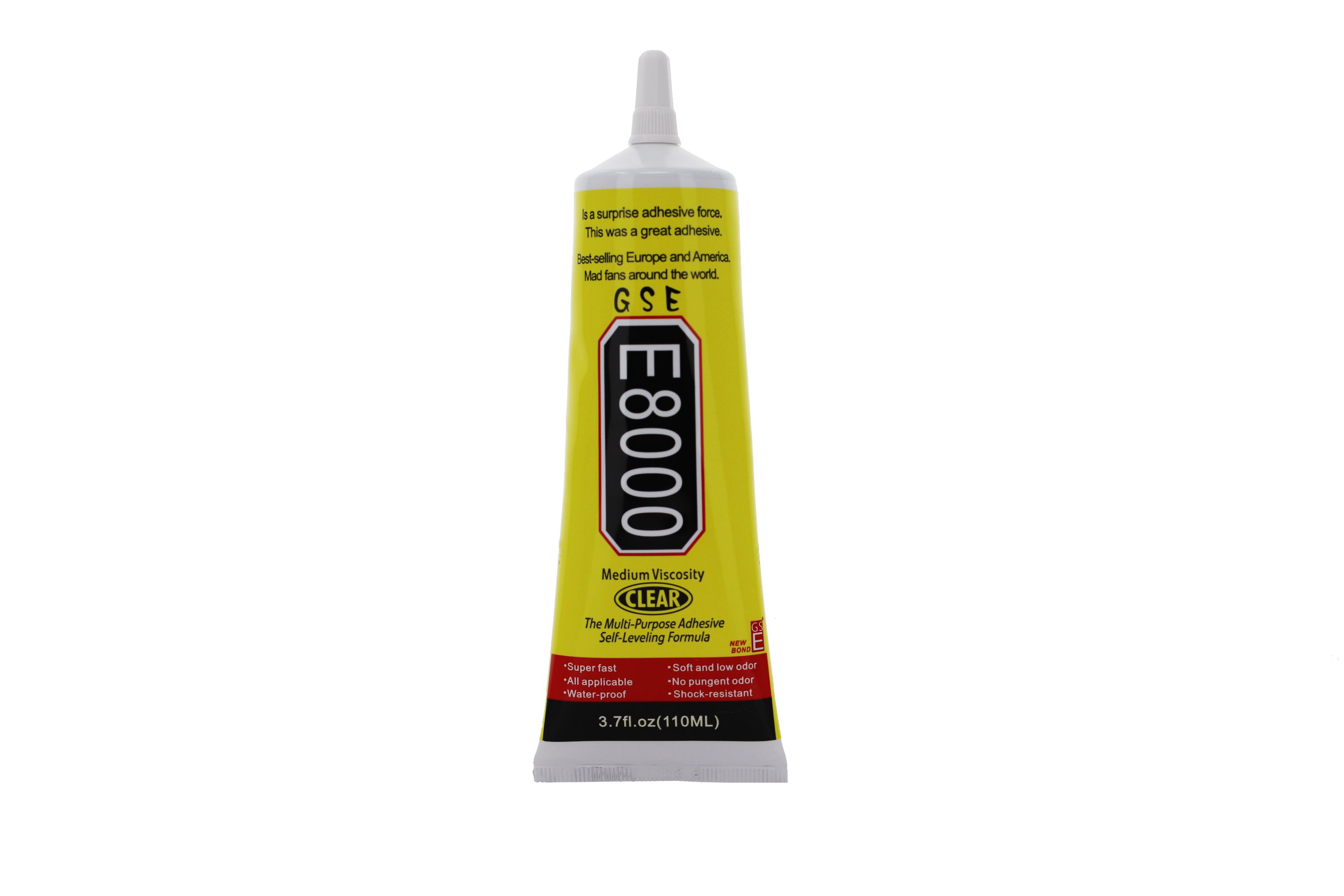 E8000 Liquid Clear Glue Strong Clothes Fabric Adhesive Mobile Phone Repair  DIY Metal Wood Tape Waterproof Repair Applicator Tool