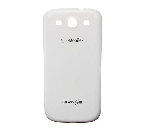 Bij naam Tablet Zorg Battery Cover for use with Samsung Galaxy S3 White T-Mobile T999